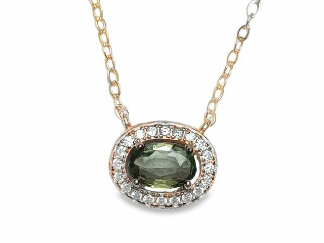 TJ1043橄欖石項鍊