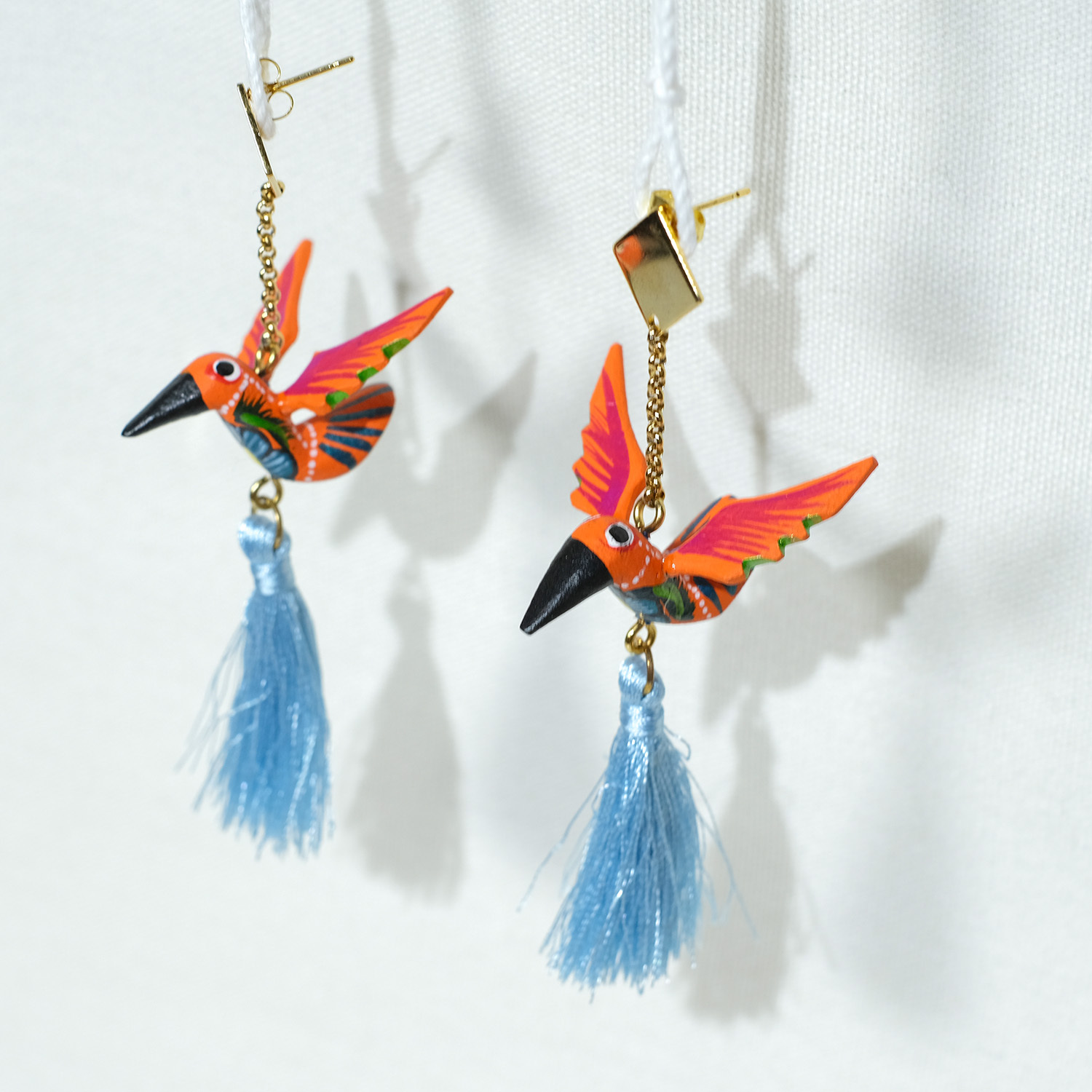 神獸手工木刻耳環｜Chiapas 16｜墨西哥