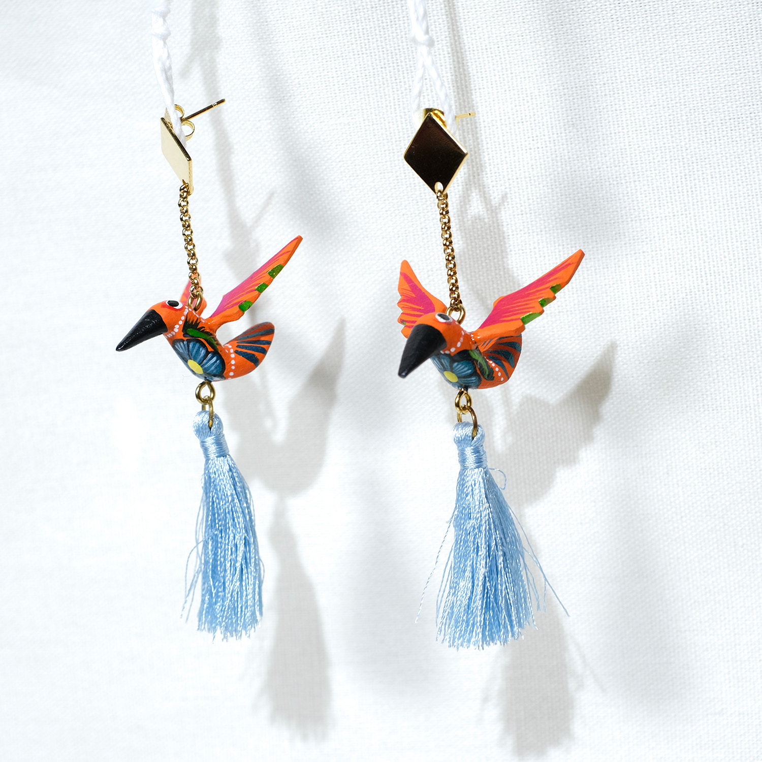 神獸手工木刻耳環｜Chiapas 16｜墨西哥