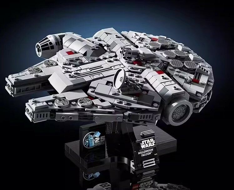 MOC Millennium Falcon Star Wars Buildings Set Fit Lego NO BOX NA57334