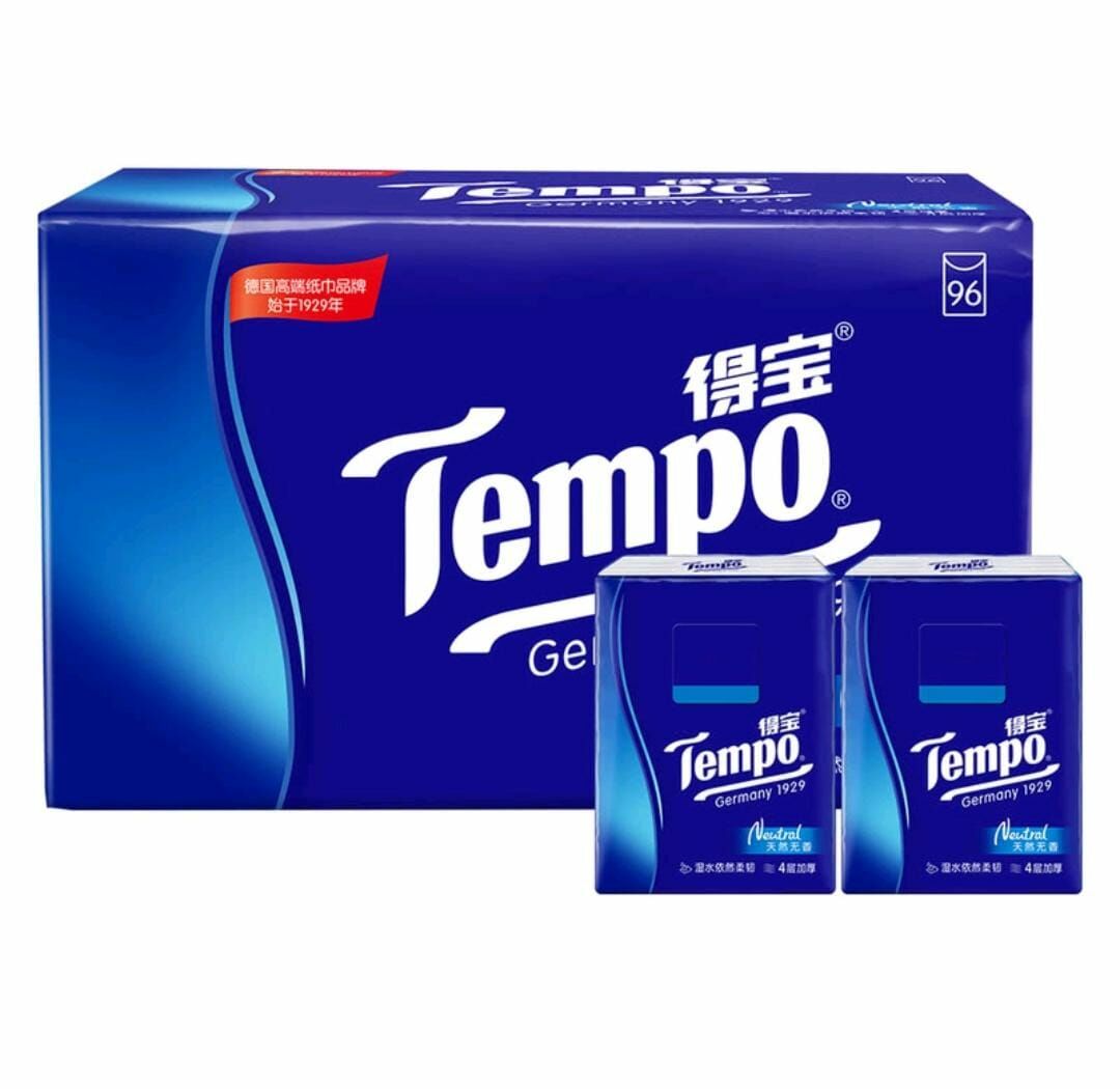 Tempo迷你紙巾96小包
