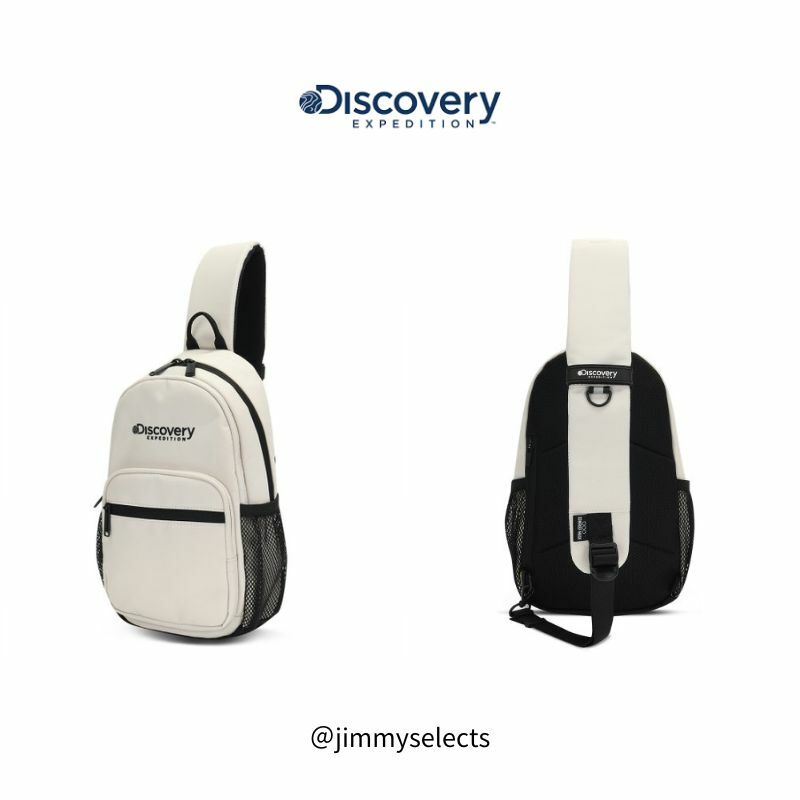【代購】Discovery Steely 網眼口袋斜挎包 DXSG4323N-BES