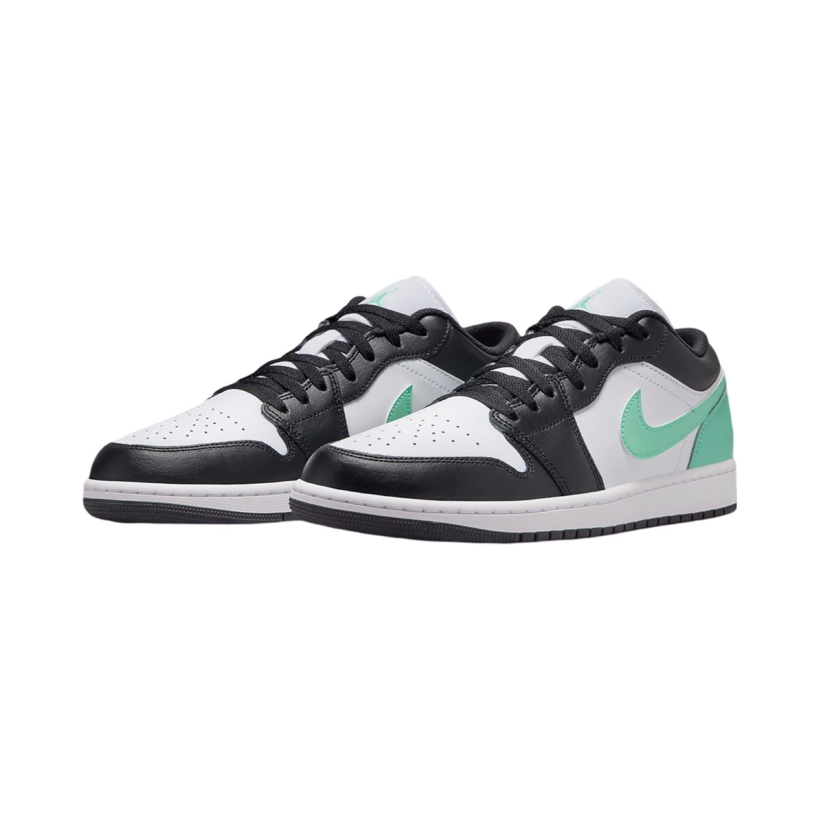 [In-Stock] Air Jordan 1 Low Green Glow (GS) 553560-131