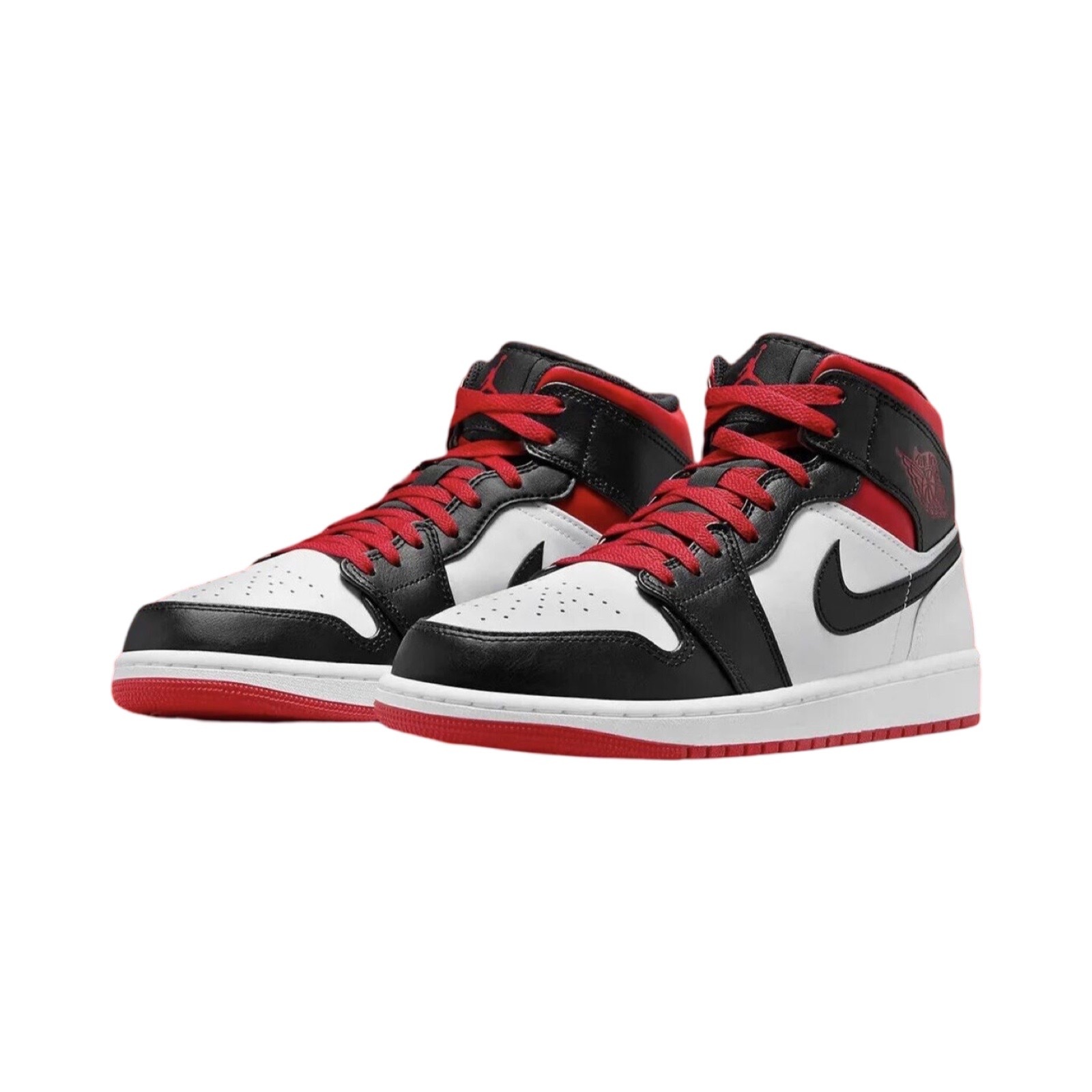 Air Jordan 1 Mid Gym Red Black Toe M DQ8426 106