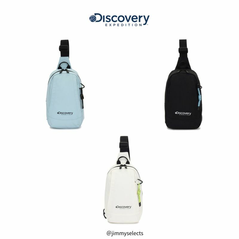 【代購】Discovery 拉鍊撞色斜挎包 DXSG3124N-CRS