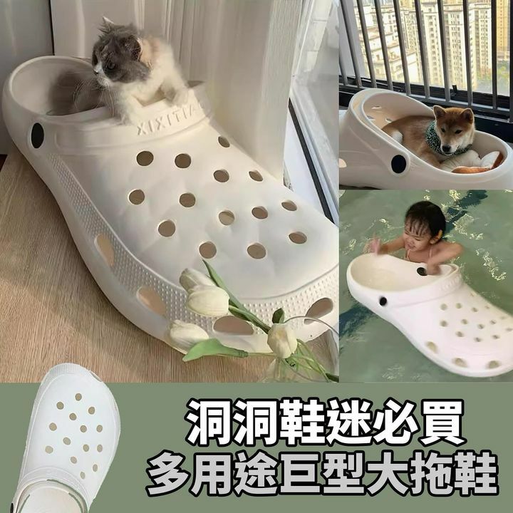 超巨大洞洞鞋窩