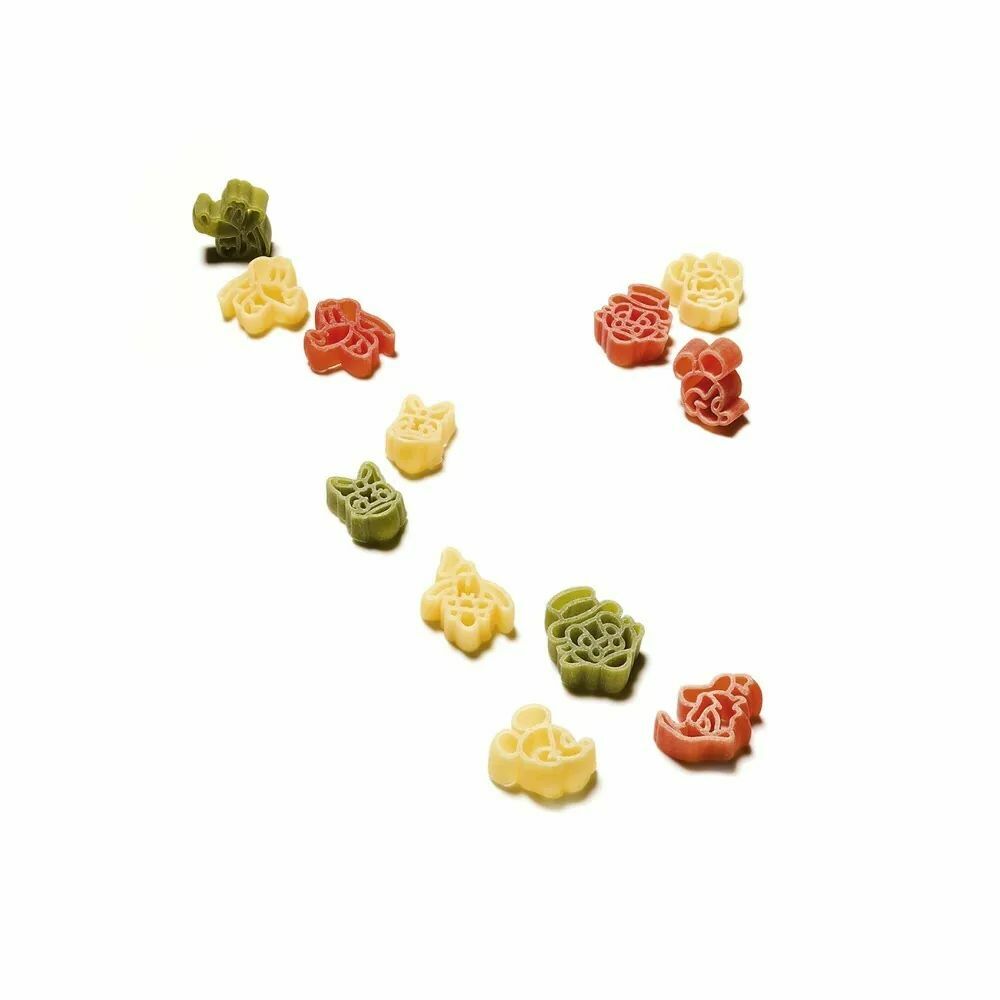 Dalla Costa - Organic Pasta (Semolina Three Coloured) with Spinach and Tomato - Mickey Mouse (300g) (93602)