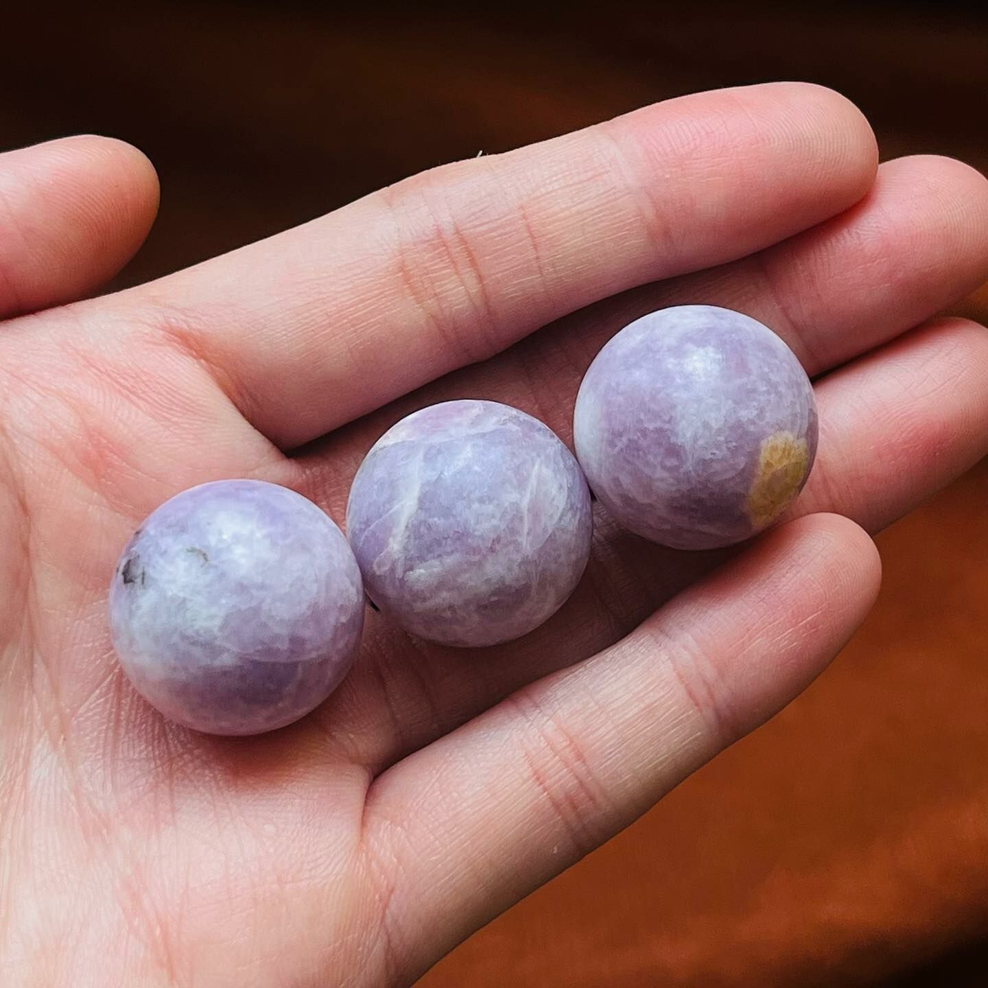 [原石] 紫雲母 水晶小球
