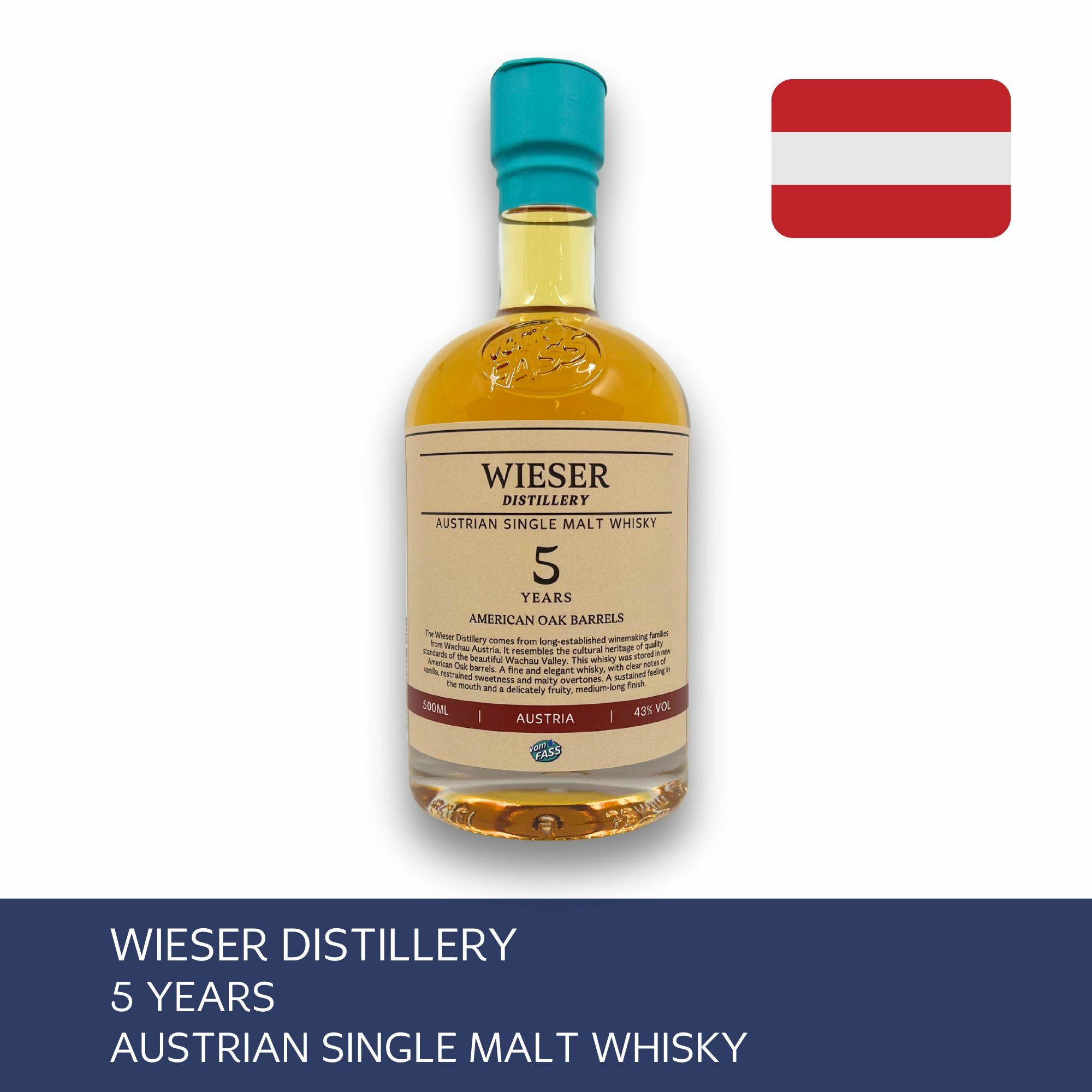 Wieser Distillery, 5 Years, Austrian Single Malt Whisky