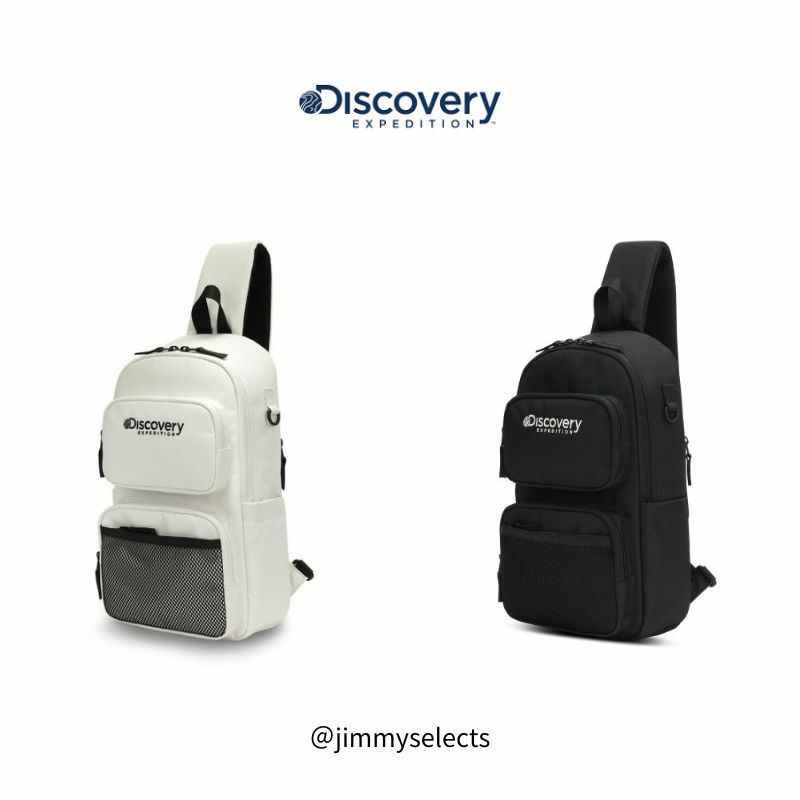 【代購】Discovery Steely 口袋斜挎包 DXSG4363N-BKS