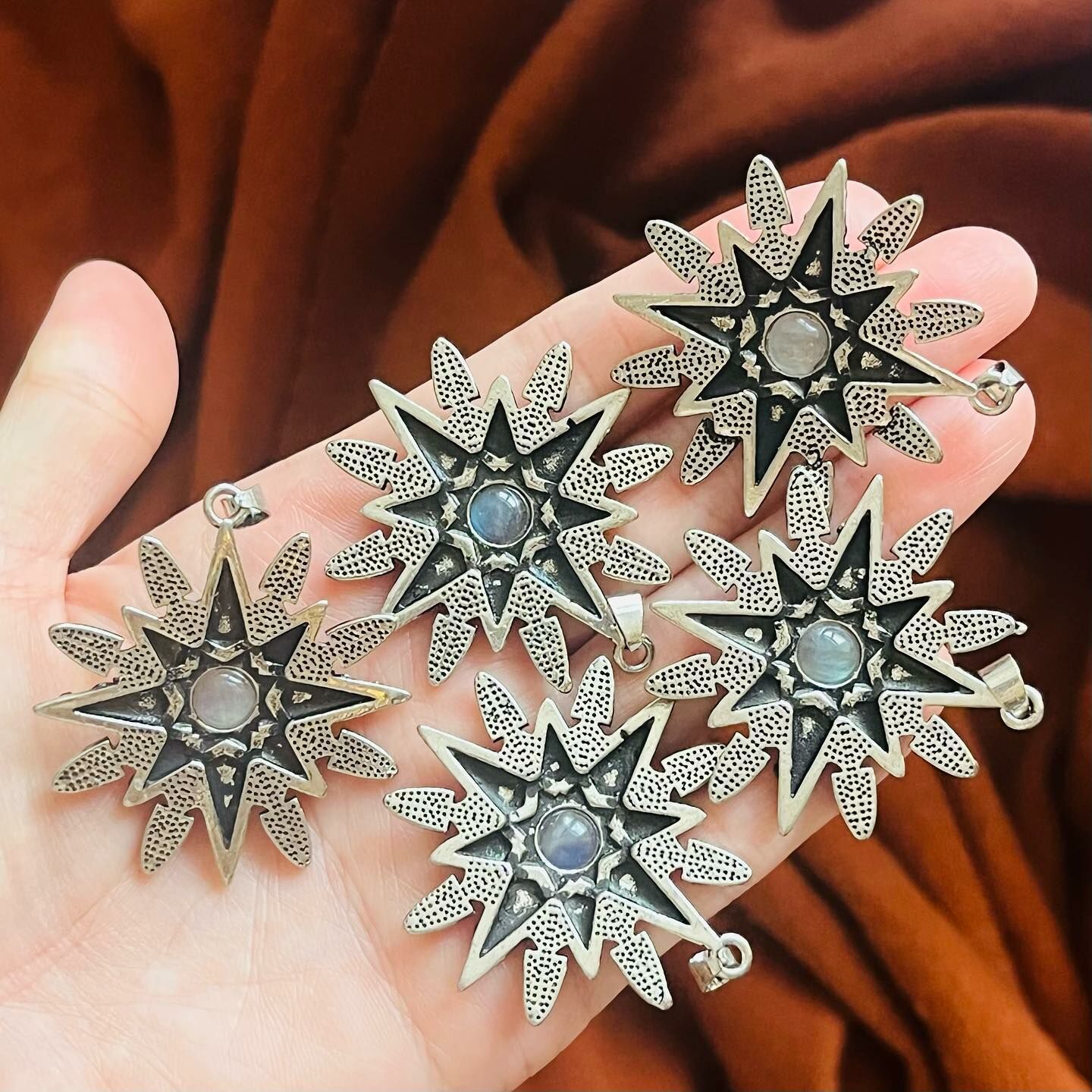 [原石] 拉長石 項鍊吊墜