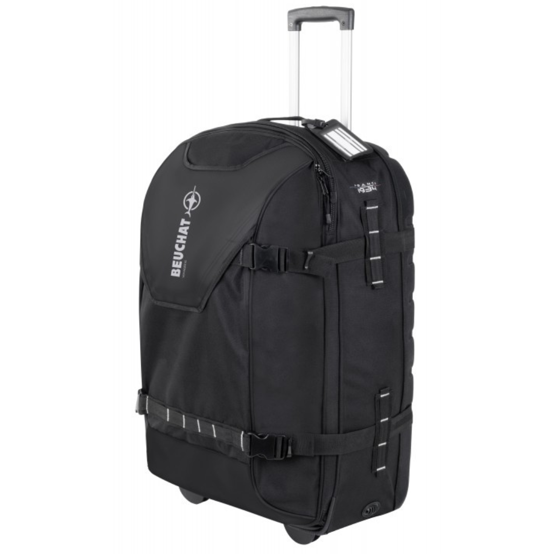 ▲BEUCHAT VOYAGER XL 130L 裝備拖輪箱