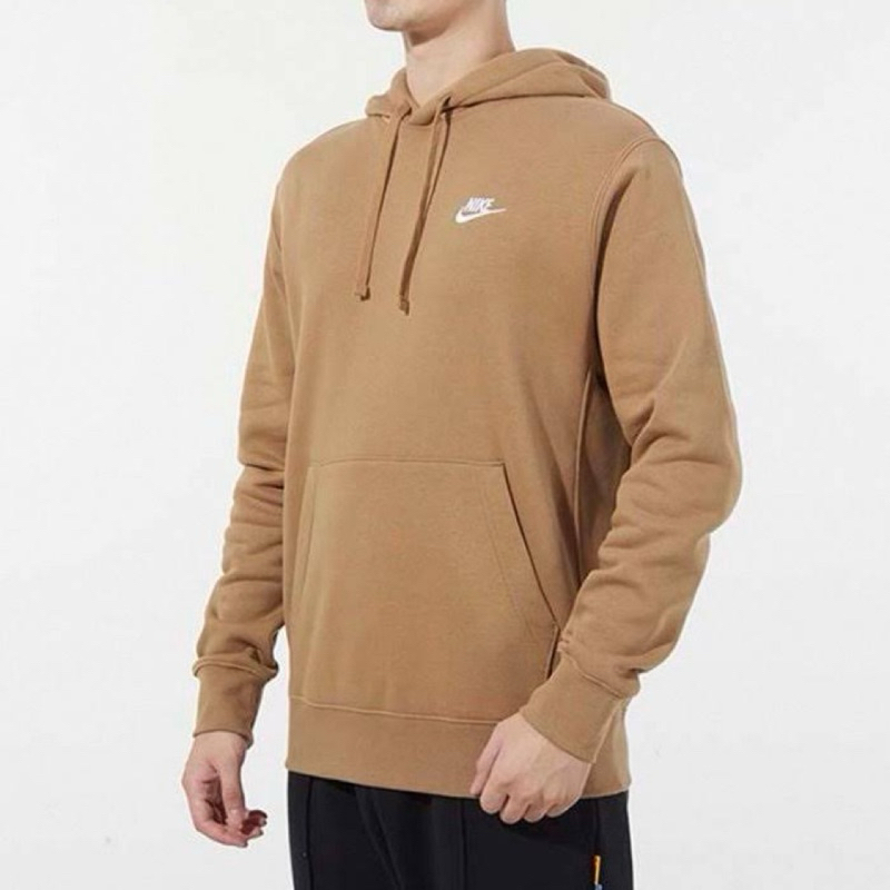 (現貨秒發) Nike Club Fleece Hoodie 帽T 咖啡色 BV2655-258