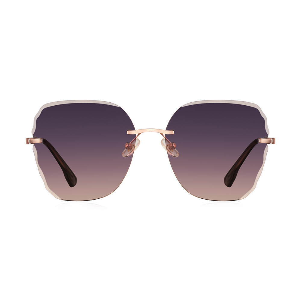 摩登個性款大方框墨鏡-二色可選