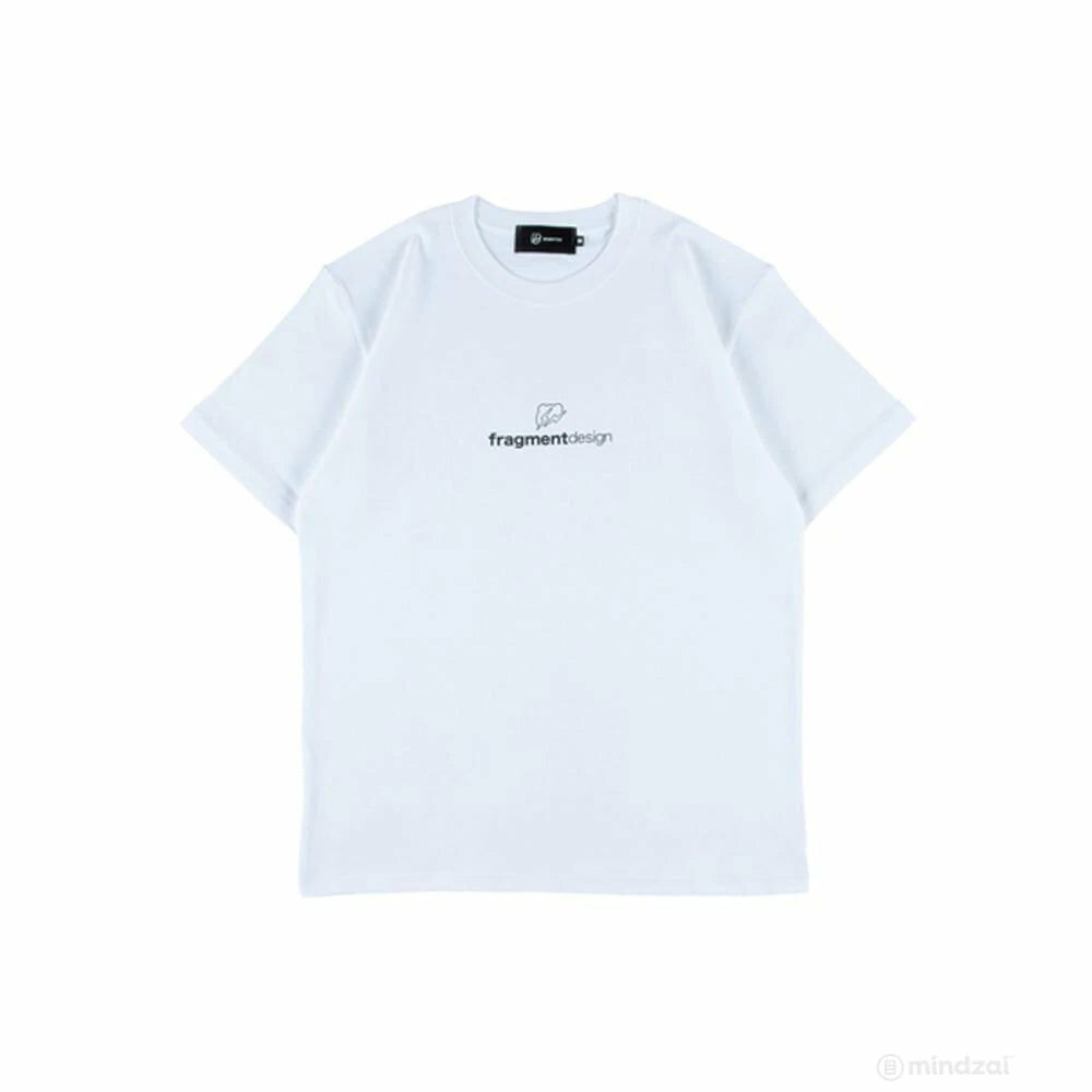 【零碼】FRAGMENT DESIGN LOGO T-SHIRT 白 FRAGDES