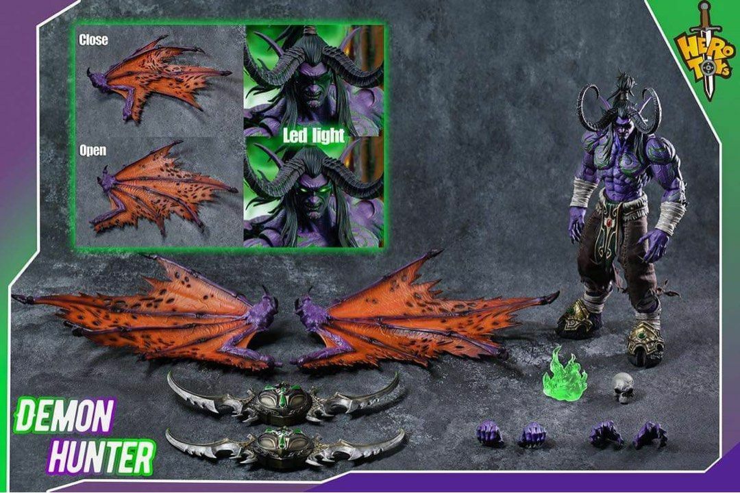 【SALE／37%OFF】 In Stock) Figure Action Hunter Demon 1/12 Toys Hero その他