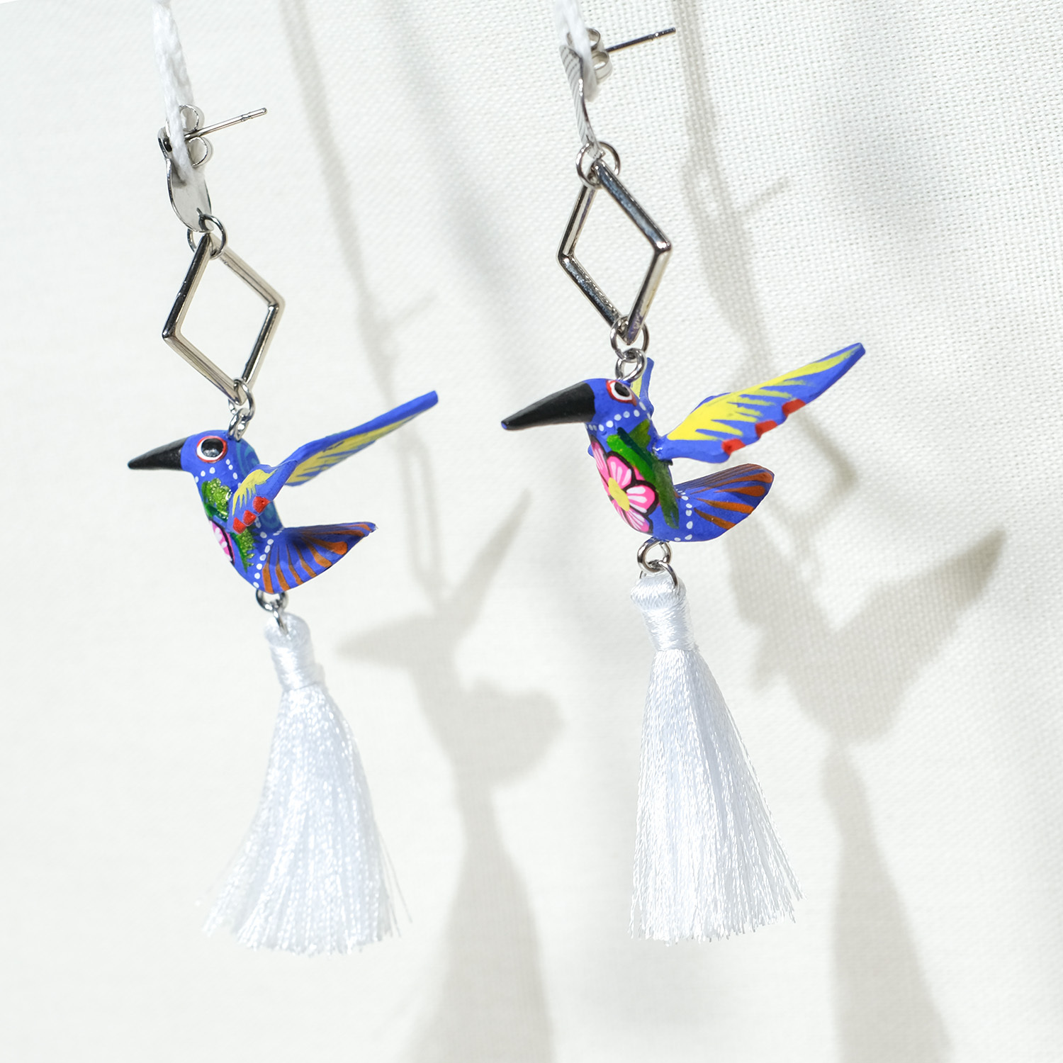 神獸手工木刻耳環｜Zaragoza 19｜墨西哥