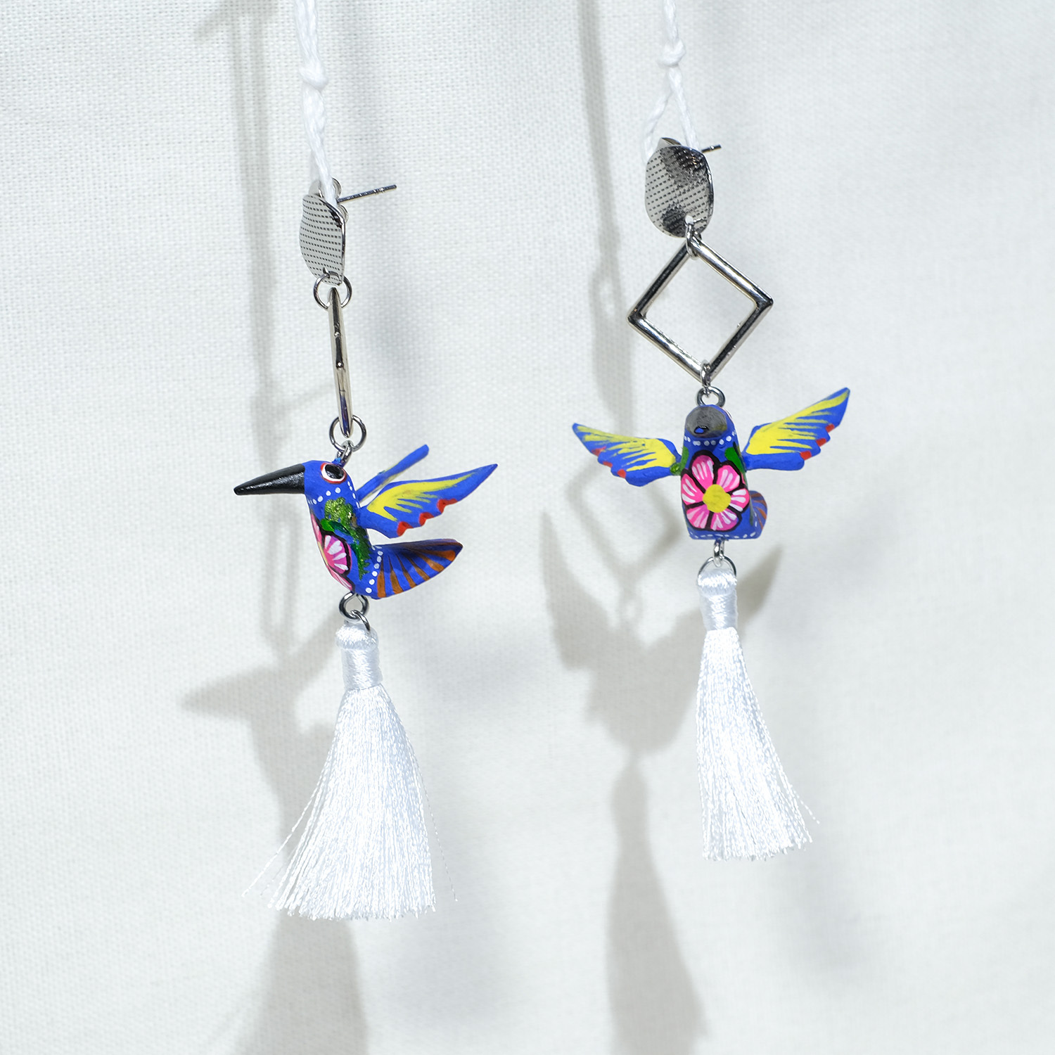 神獸手工木刻耳環｜Zaragoza 19｜墨西哥