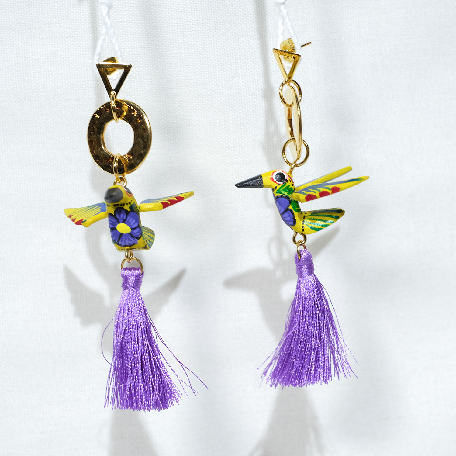 神獸手工木刻耳環｜Chihuahua 20｜墨西哥