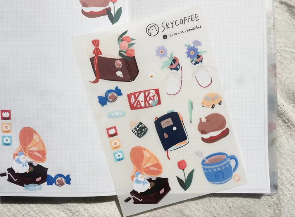 米乾mi｜回憶原聲帶 轉印貼紙