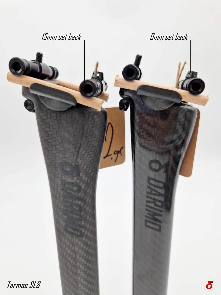 Darimo T2 15mm Setback 碳纖維座管S-Works Tarmac SL8用