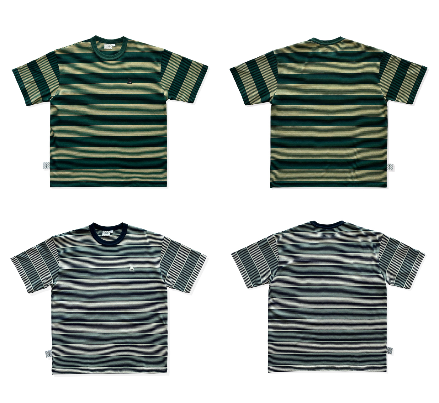 LAPRIMA 經典條紋寬鬆短TEE