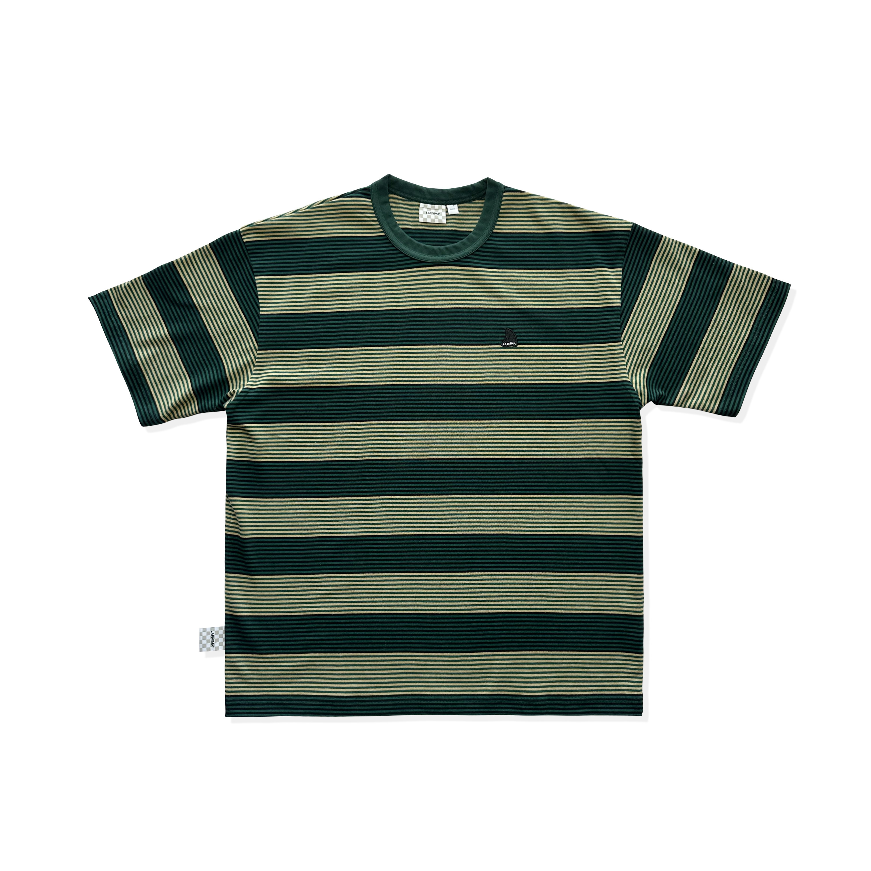 LAPRIMA 經典條紋寬鬆短TEE
