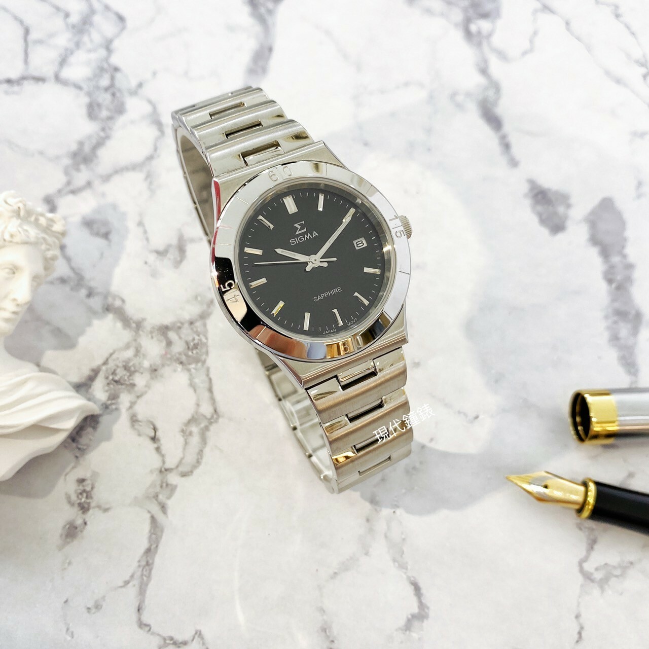 【SIGMA】穿越時空極簡腕錶 3801M-1 35mm 現代鐘錶