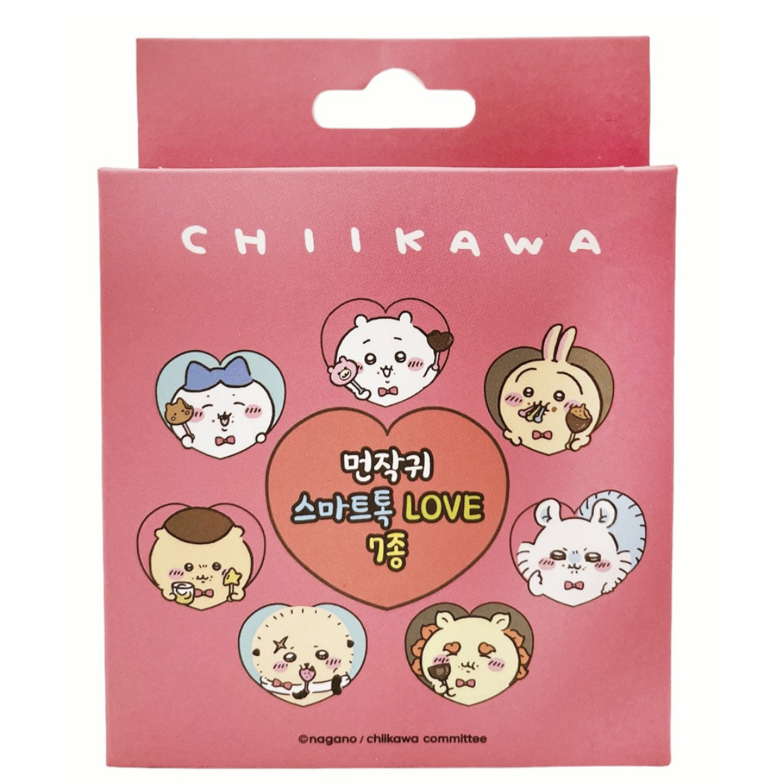 預訂｜韓國限定 Chiikawa LOVE 心型手機支架 隨機款式