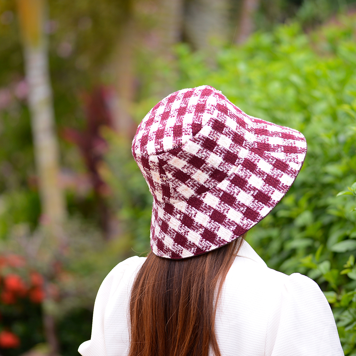 小香風毛尼布料(一尺)【贈小香漁夫帽紙型】