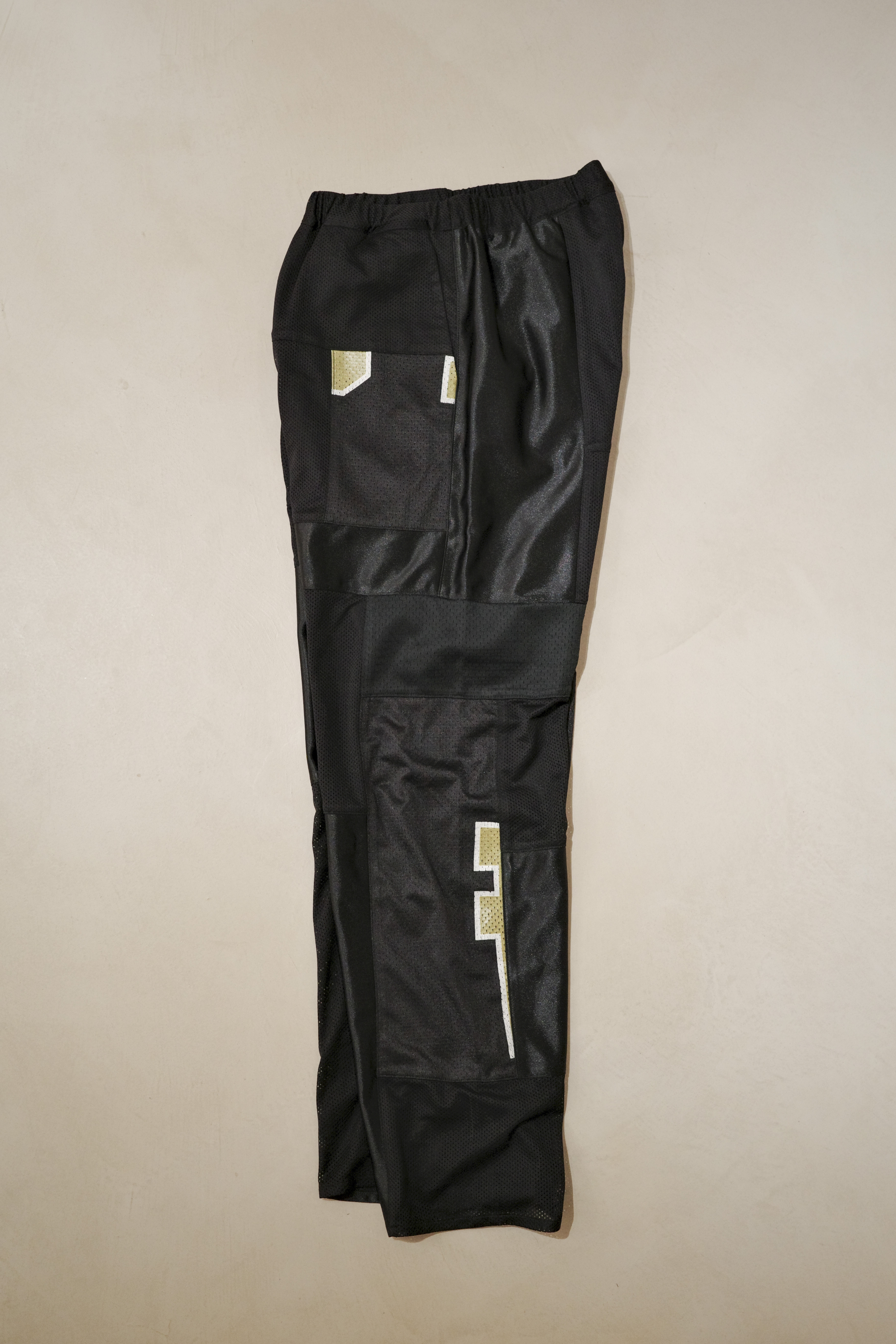 77 CIRCA MAKE PATCHWORK MESH PANTS (3色)