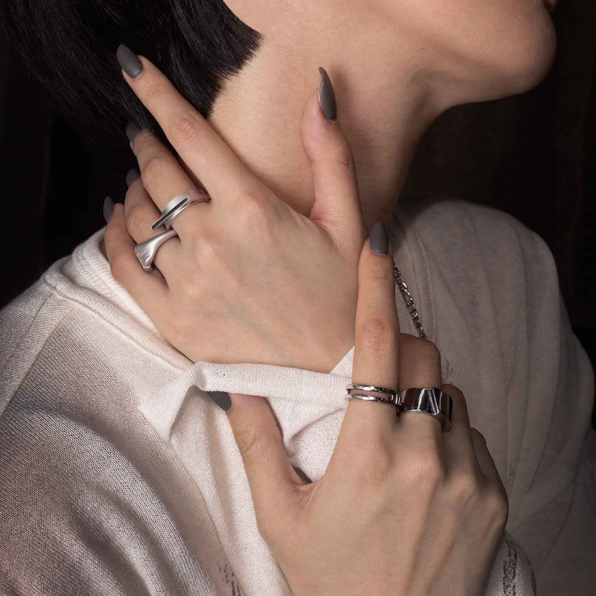 RECOVERY Parallel Split Shank Rings 分割形變 戒指