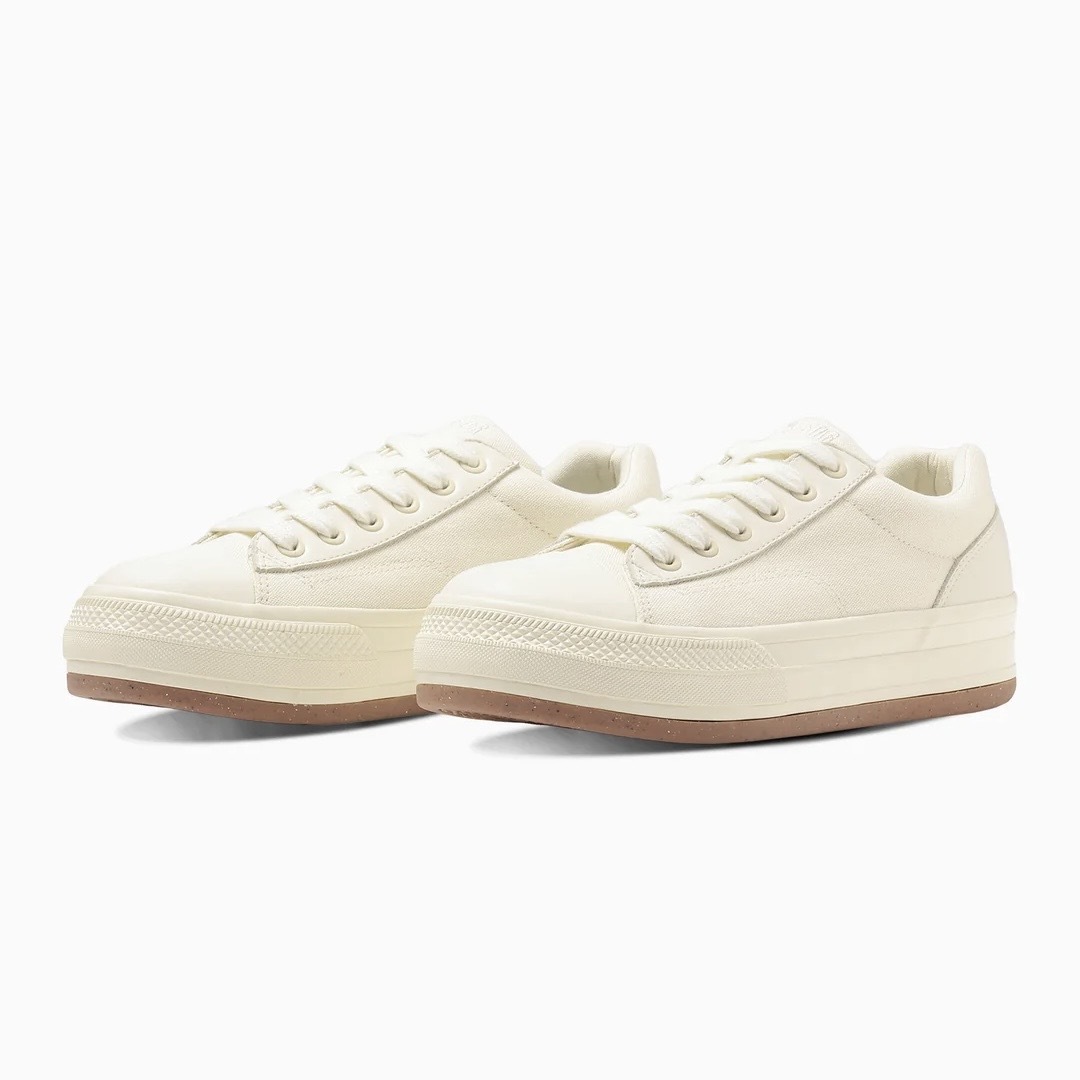 限時特價預購┃CONVERSE ALL STAR Ⓡ BOARDERSTAR OX 白色 厚底 皮革 拼接 低筒