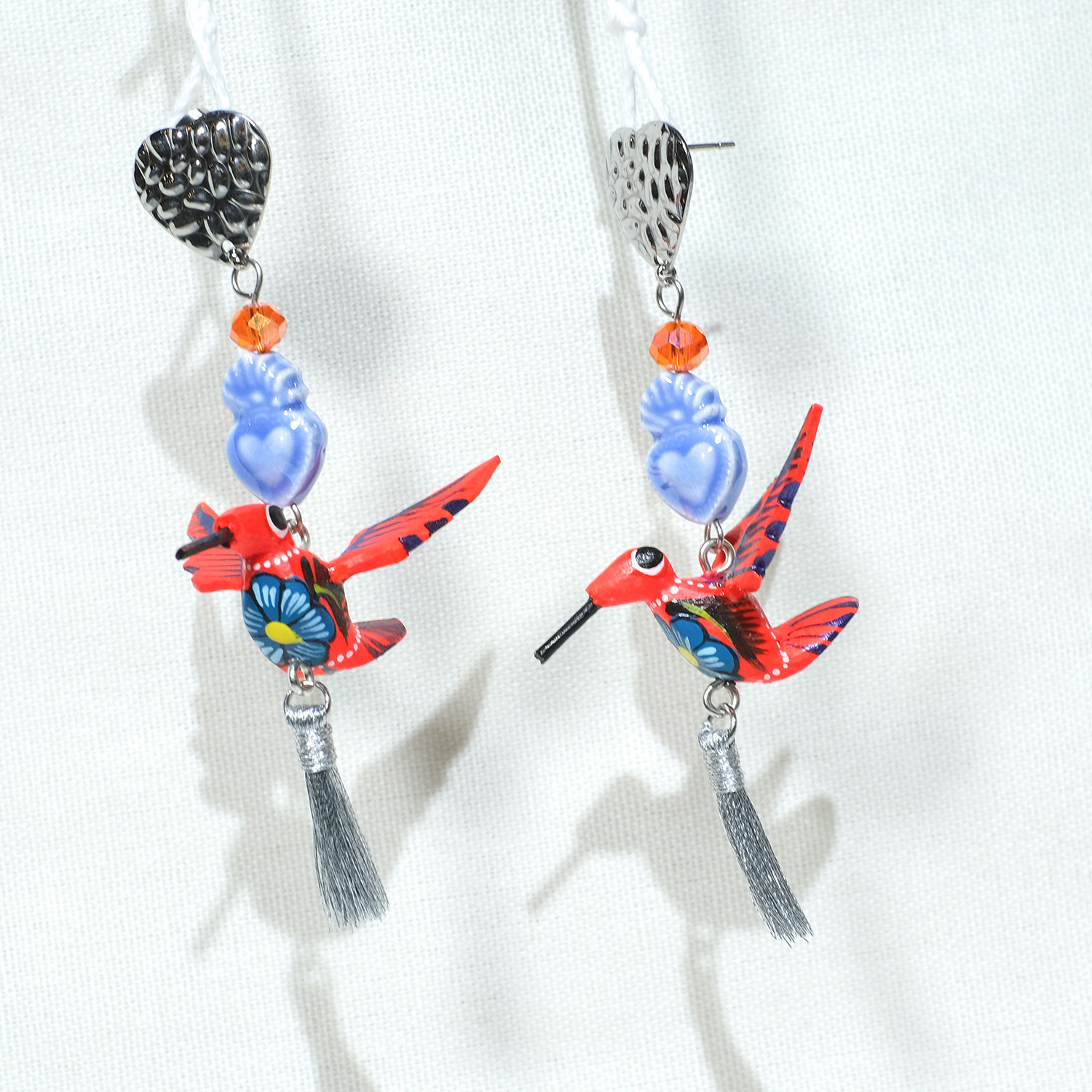 神獸手工木刻耳環｜Chactemàal 26｜墨西哥