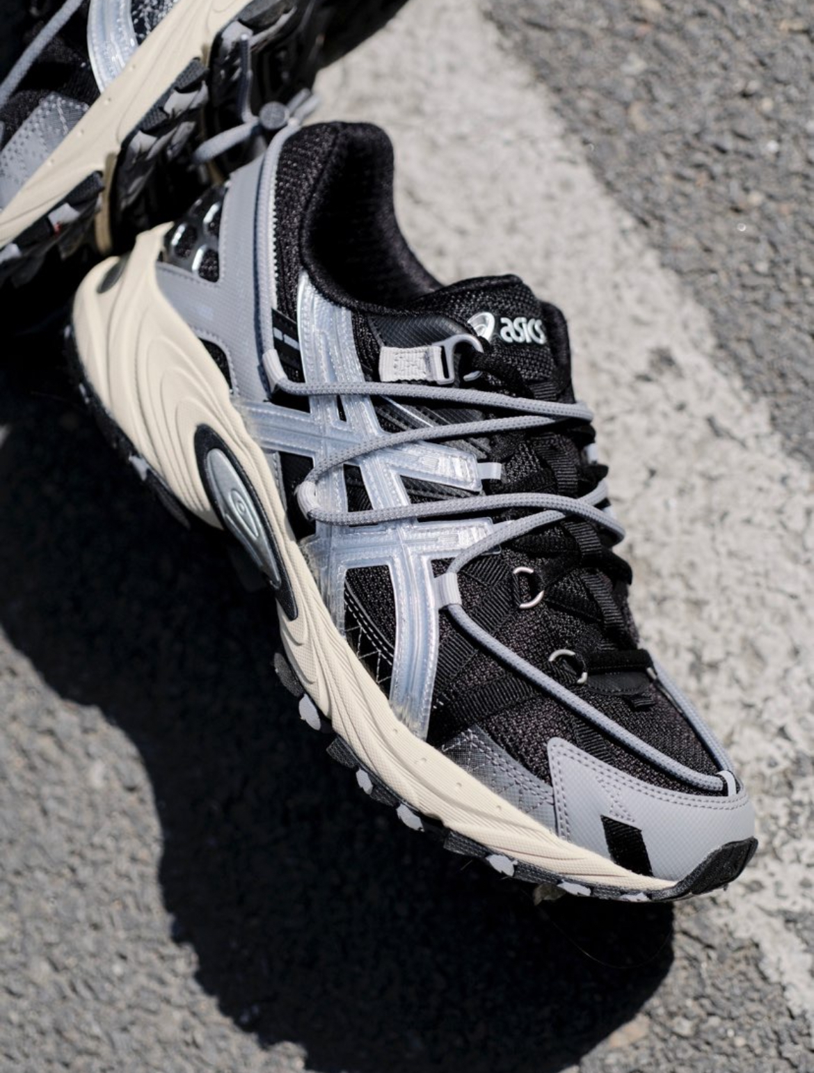 Asics GEL-Kahana TR V2 黑銀奶油底 1203A259-001