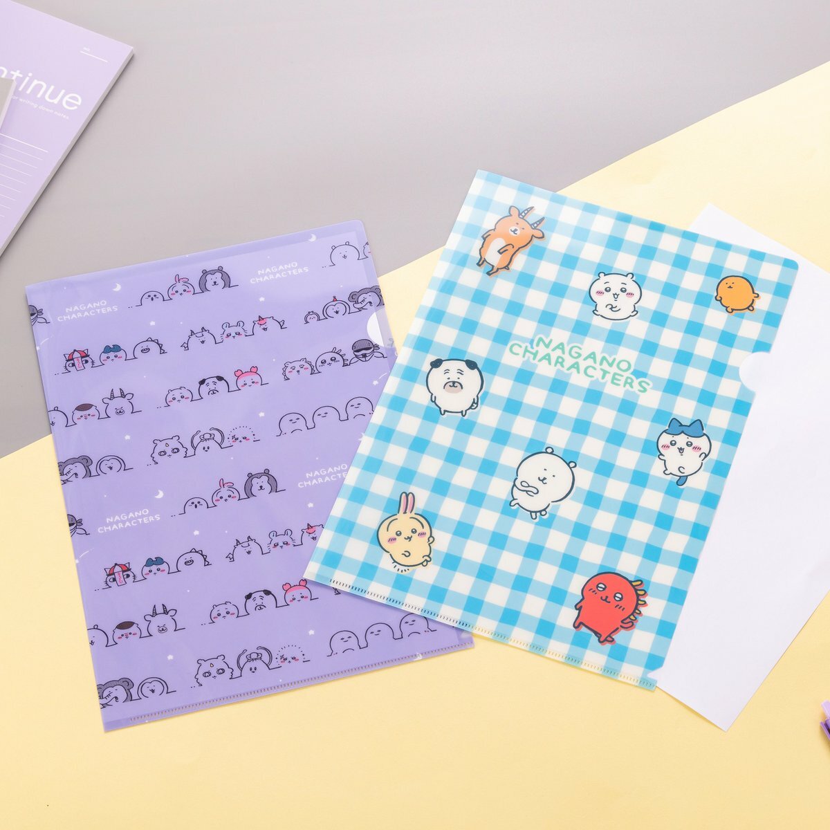 預訂｜Nagano Friends 霧面A4 File 文件夾