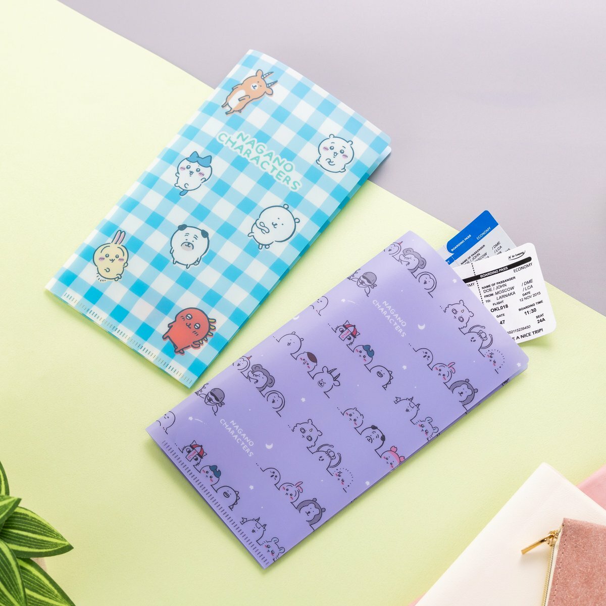 預訂｜Nagano Friends 霧面票夾 Ticket File