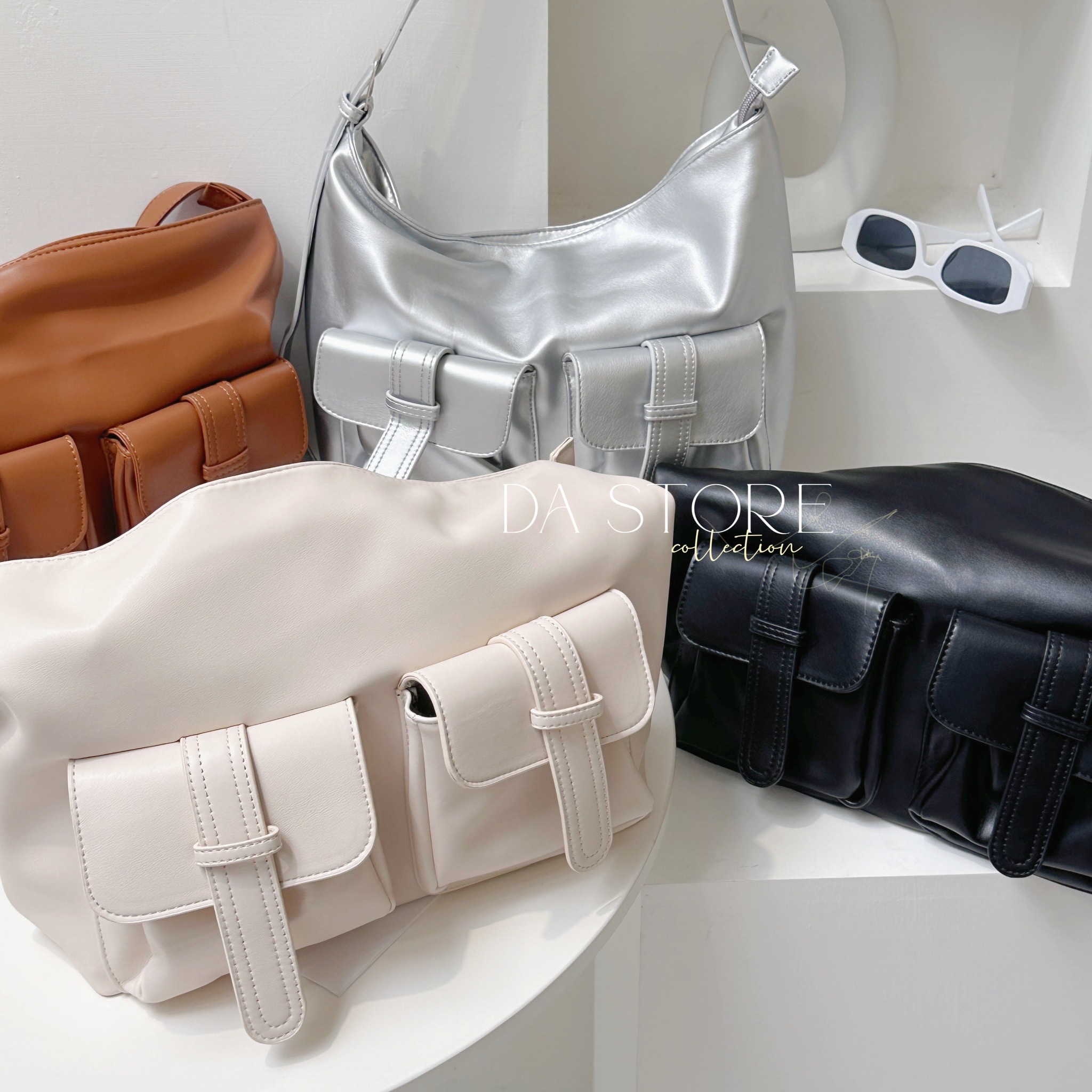 高級感小眾托特包/四色/大容量