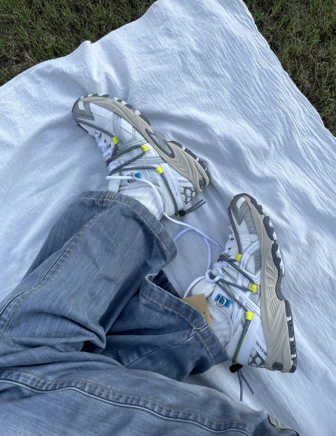 Asics GEL-Kahana TR V2 復古白 1203A259-100