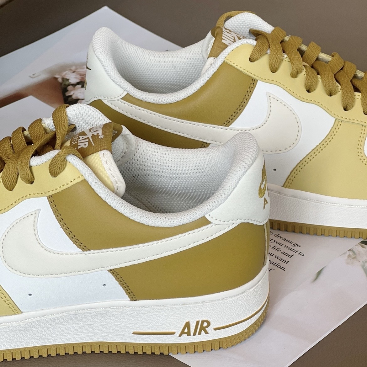 Nike Air Force 1 Low 落葉白棕 FZ4034-716
