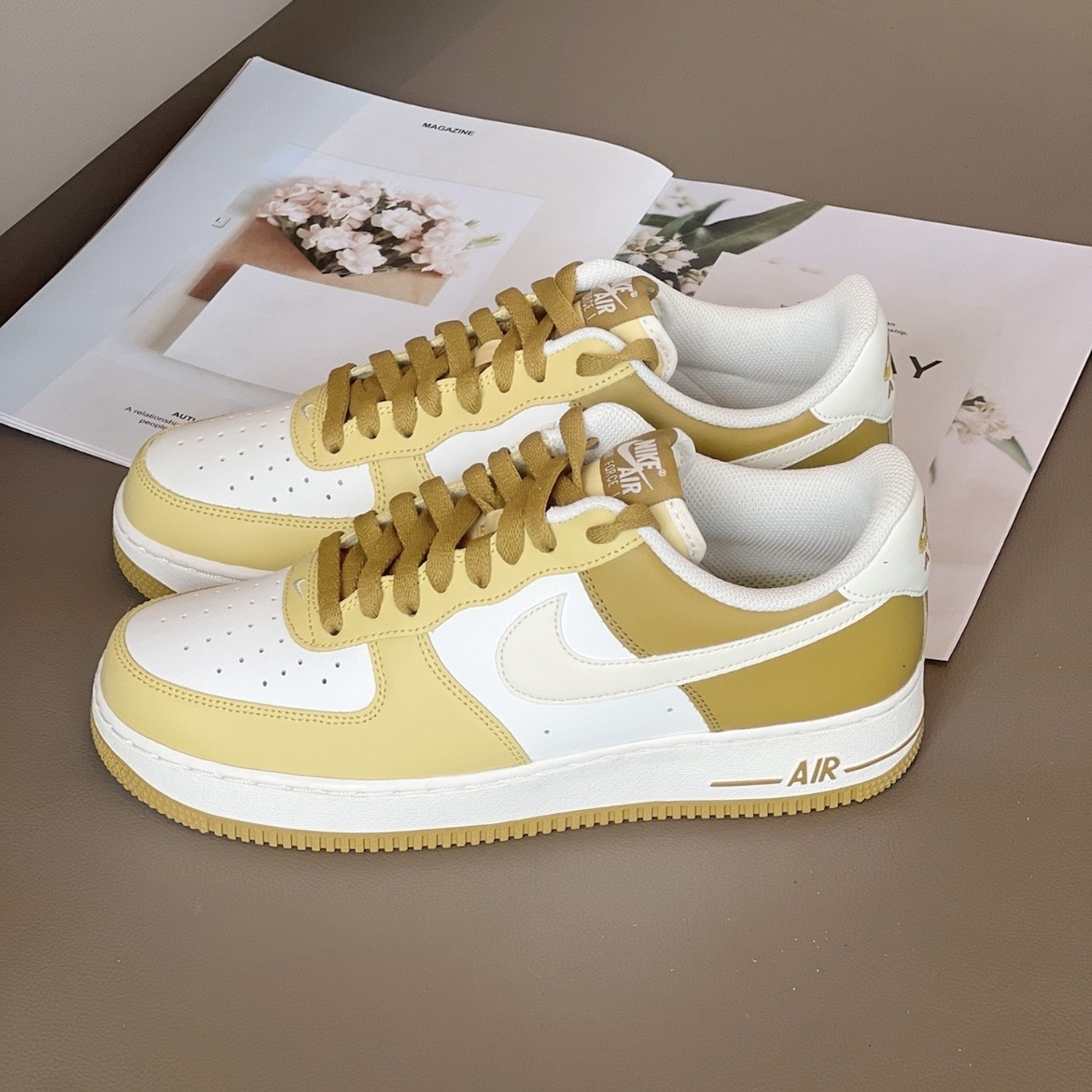 Nike Air Force 1 Low 落葉白棕 FZ4034-716