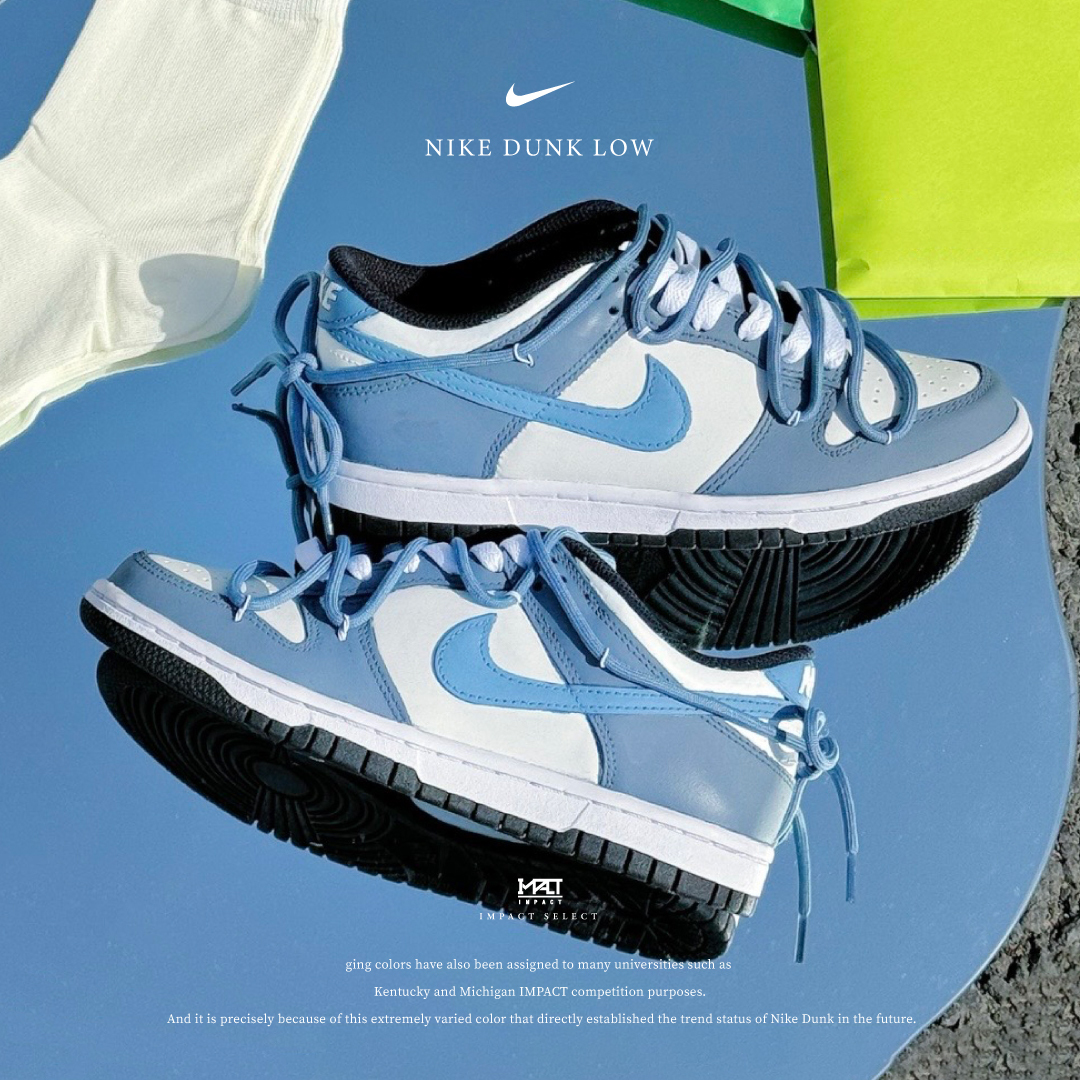 【訂製款】Nike Dunk Low 藍莓乳酪 藍黑