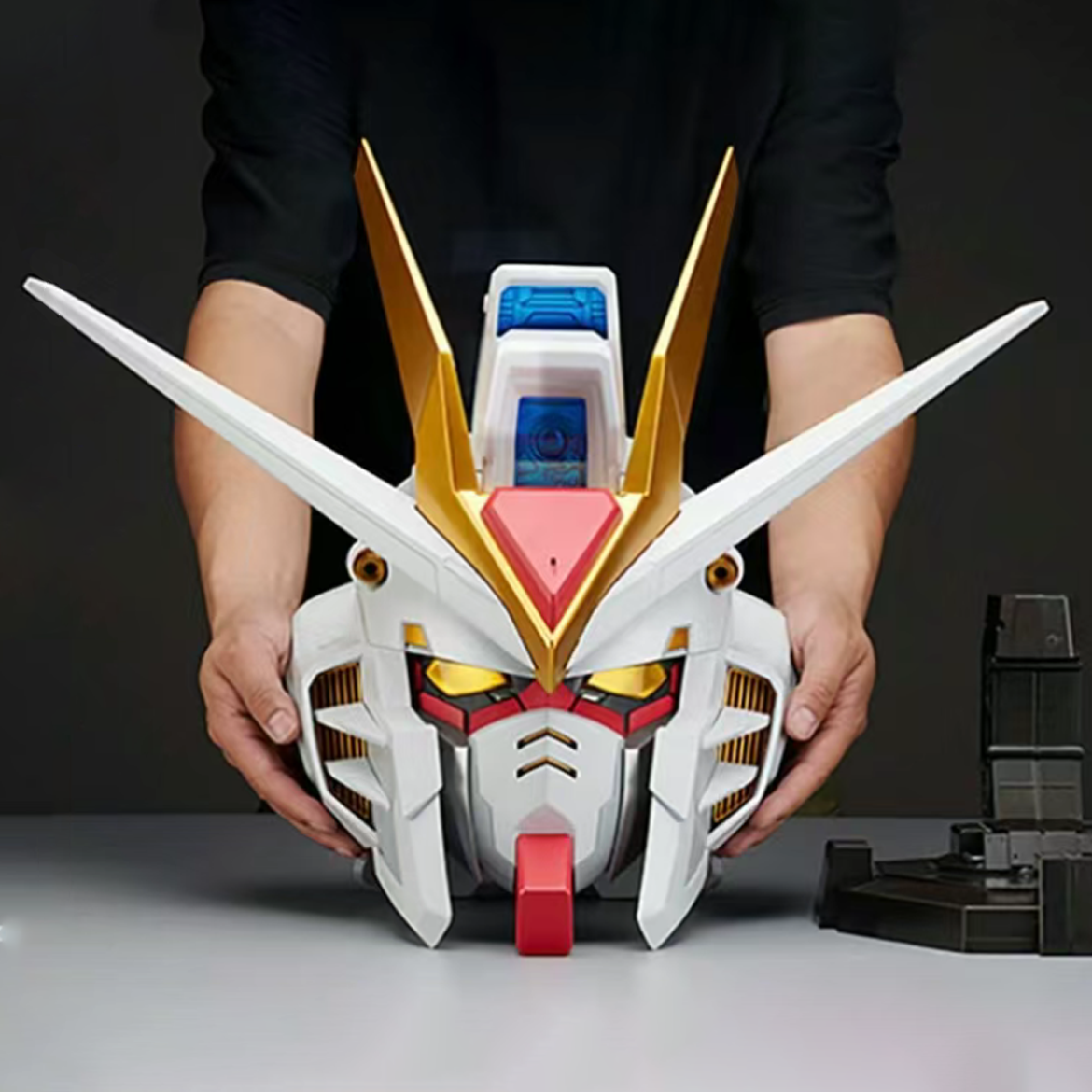 BANDAI 萬代 第二代 攻擊自由鋼彈 頭雕 收藏 限定發售版