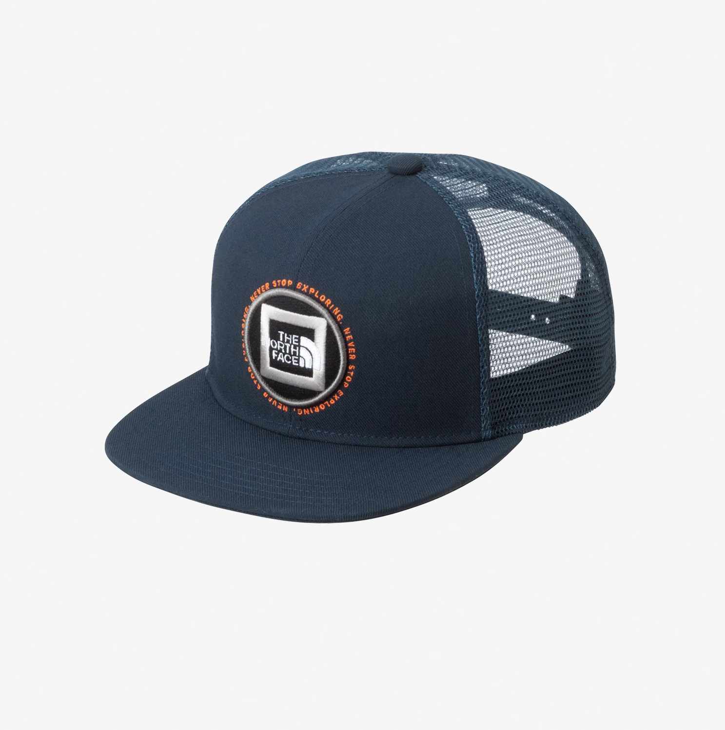 2024SS 日版 THE NORTH FACE Message Mesh Cap 卡車司機帽 網帽 帽子 刺繡 LOGO 現貨 NN02333