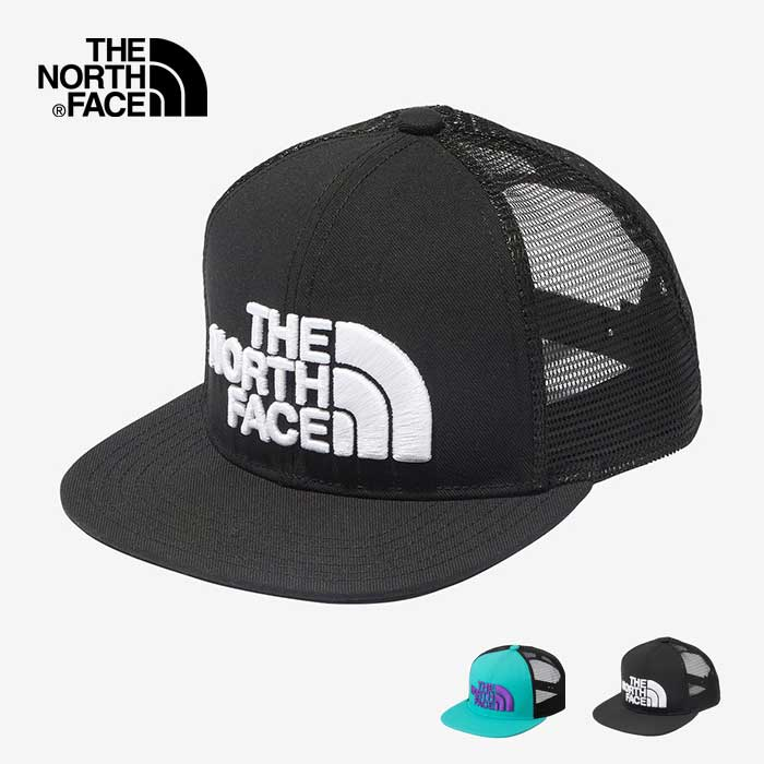 2024SS 日版 THE NORTH FACE Message Mesh Cap 卡車司機帽 網帽 帽子 刺繡 LOGO 現貨 NN02333