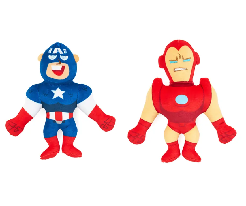 Zippy paws - Marvel Avengers Captain America & Iron Man