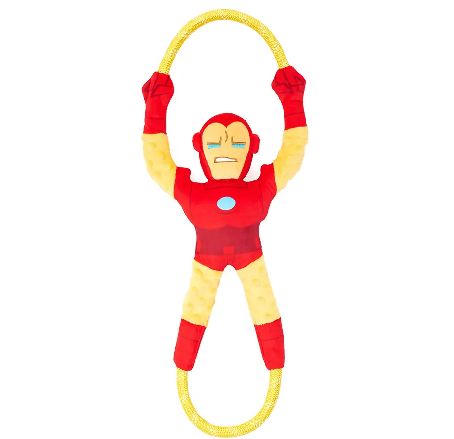 Zippy paws - Marvel Avengers RopeTugz® – Iron Man
