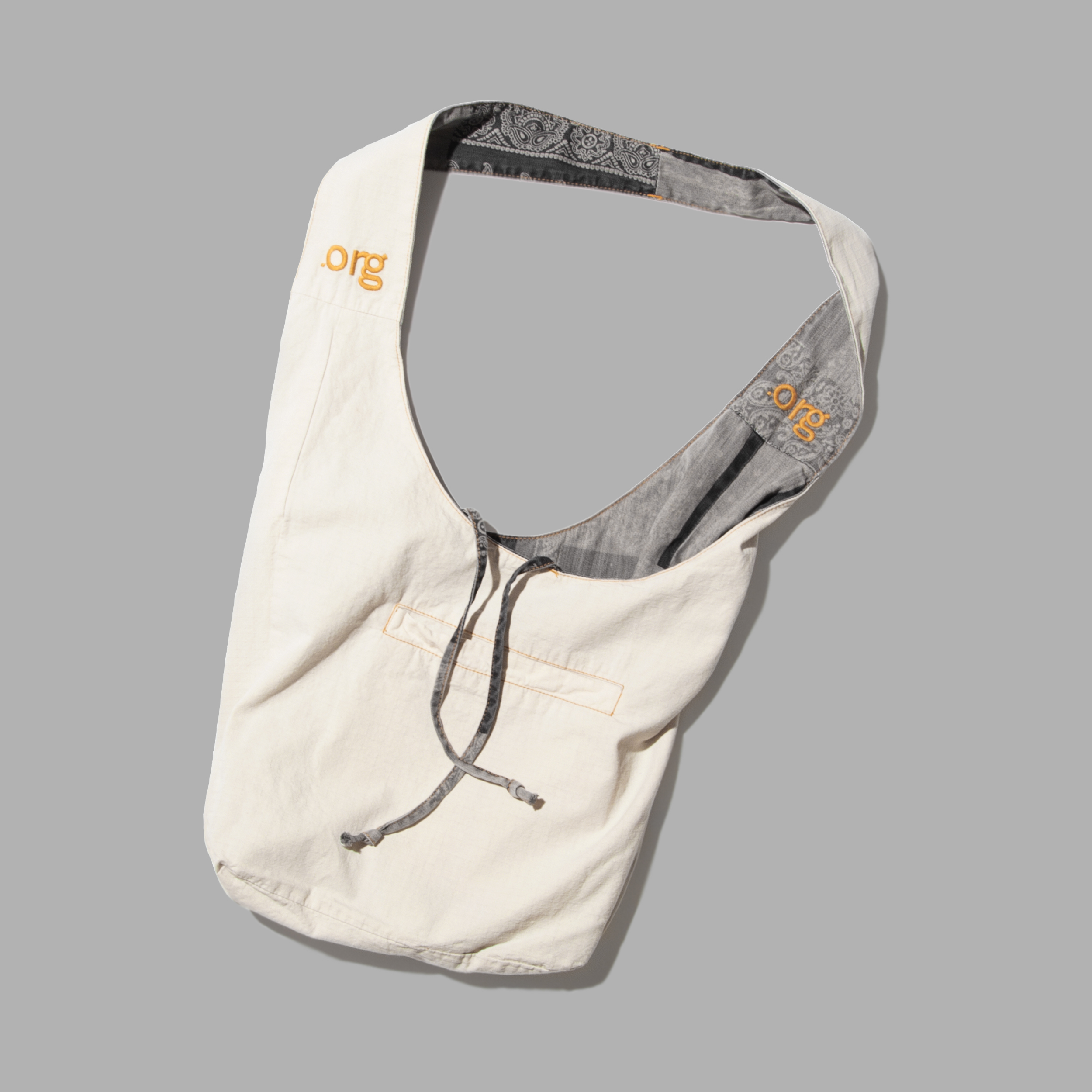 nul1.org / Paisley Luup Denim Bag - (nu-B05)