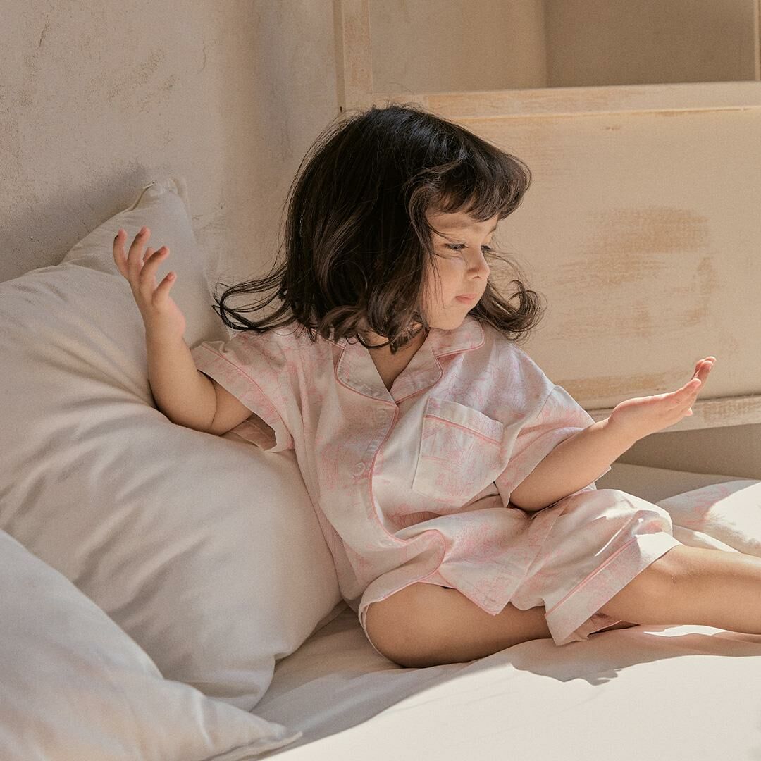 TOILE DE JOUY法式圖紋系列-親子睡衣上下套(幼兒/成人款)