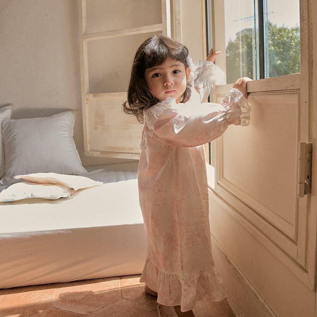 TOILE DE JOUY法式圖紋系列-睡衣連衣裙